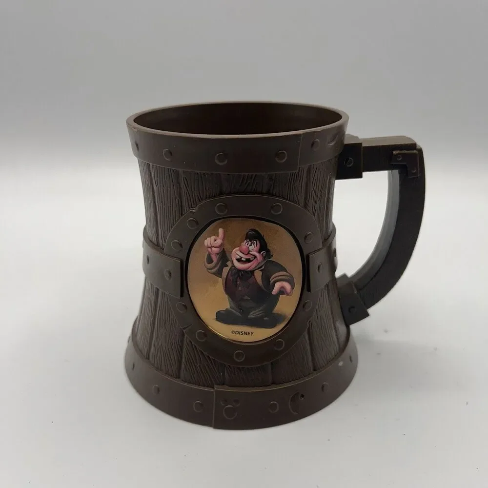 Disney Parks Beauty & The Beast Gaston's Tavern Mug Cup Stein Plastic Souvenir
